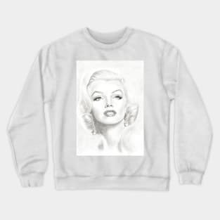 White Fur Session Crewneck Sweatshirt